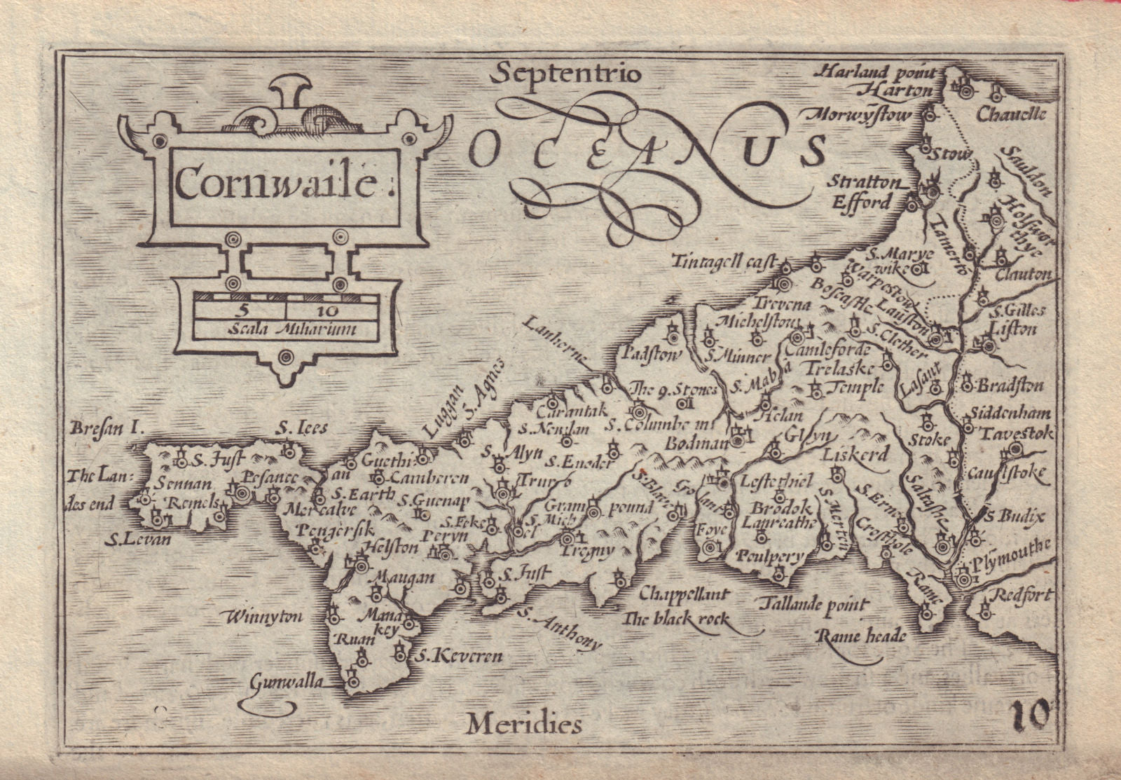 Cornwaile by van den Keere.